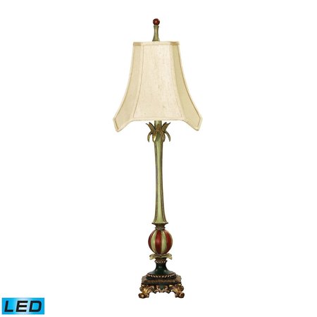 ELK HOME Whimsical Elegance 35'' High 1-Light Table Lamp - Multicolor 93-071-LED